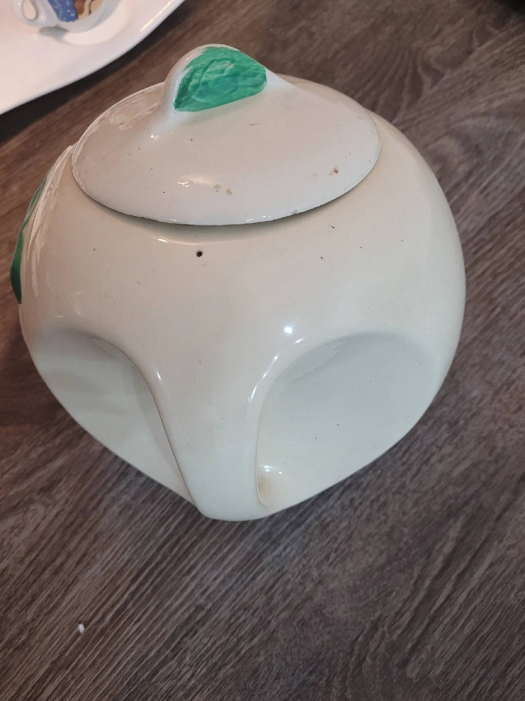 Vintage Cream Sugar Bowl with Lid - photo 3