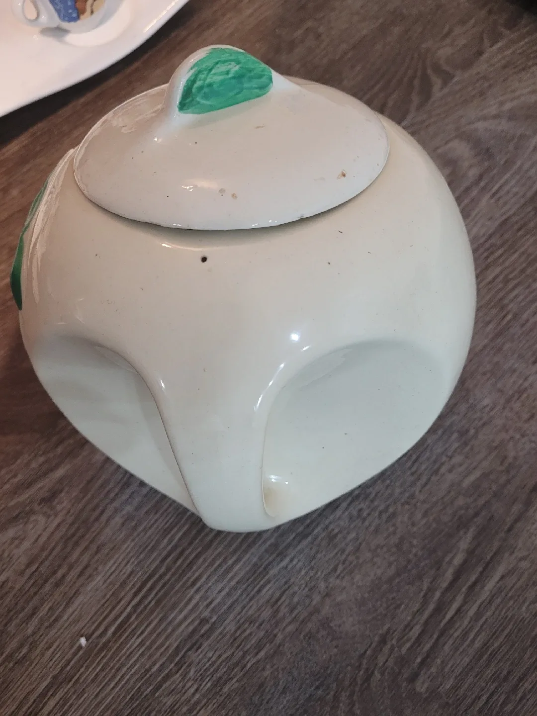 Vintage Cream Sugar Bowl with Lid image indicator(3)