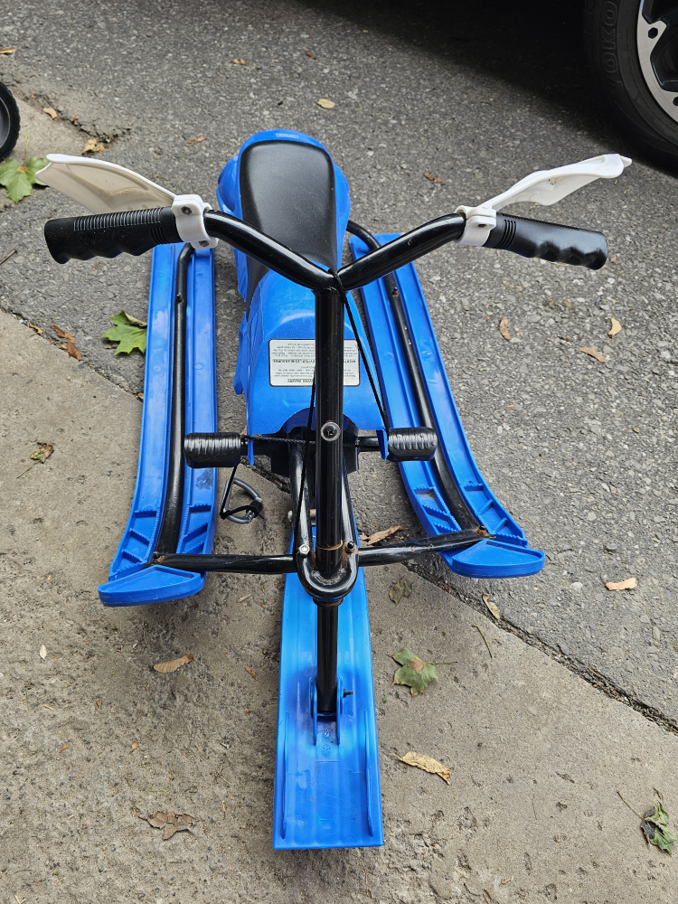 🥕Blue Snow Moto Sled