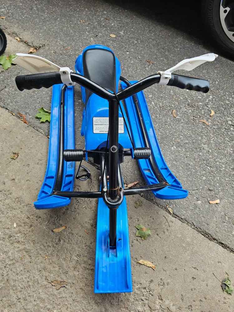 🥕Blue Snow Moto Sled thumbnail