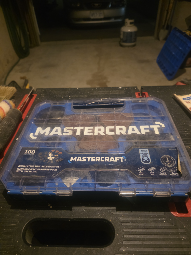 Mastercraft Oscillating Tool Accessory Set - 100 Pieces
