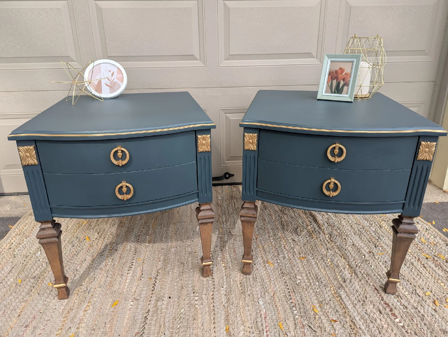 Newly refinished side tables image indicator(2)