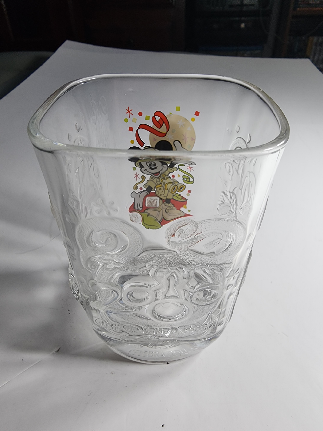 Disney Mickey Mouse 2000 Celebration Glass - photo 4