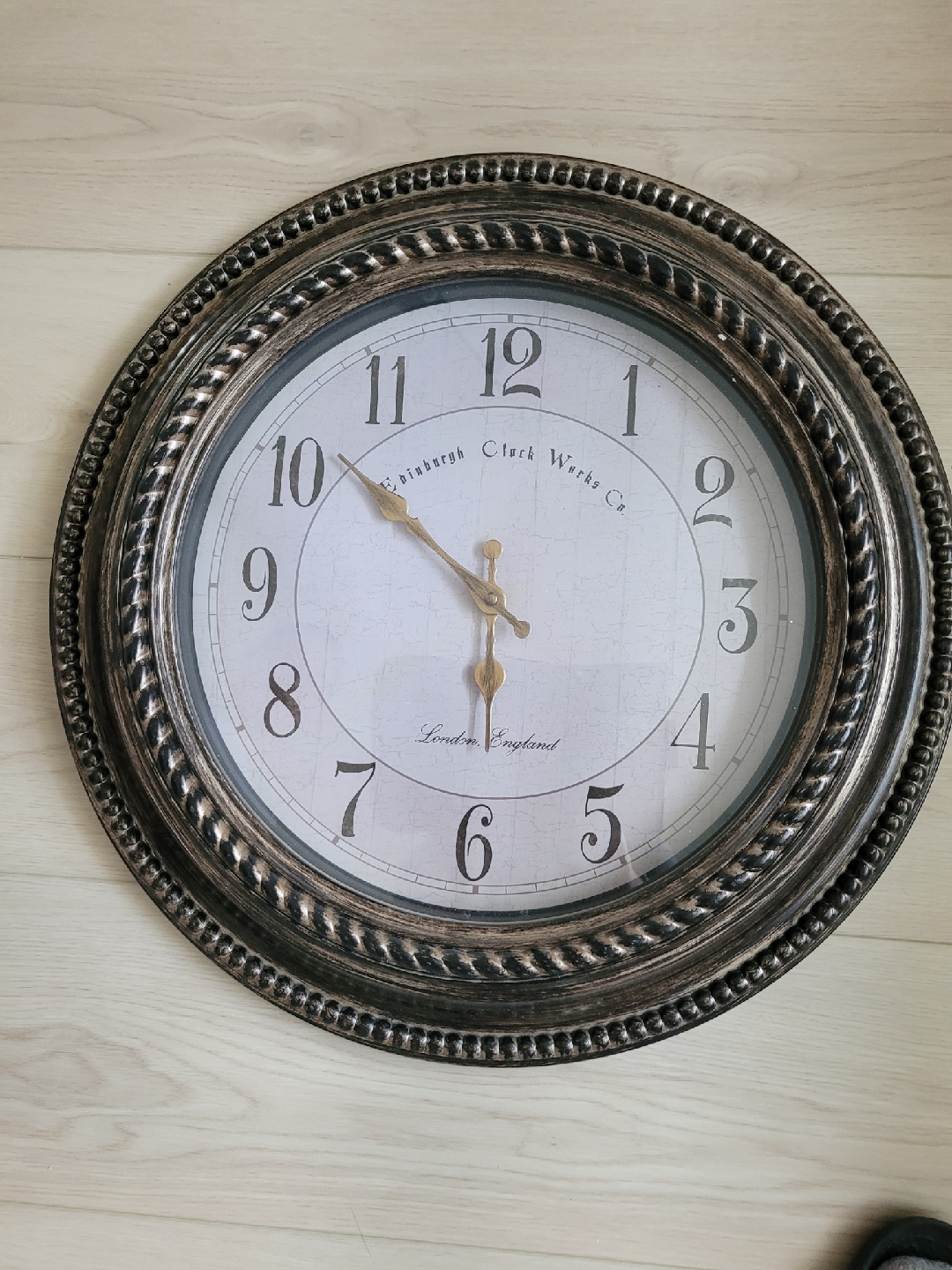 Edinburgh Clock Works Co. Wall Clock