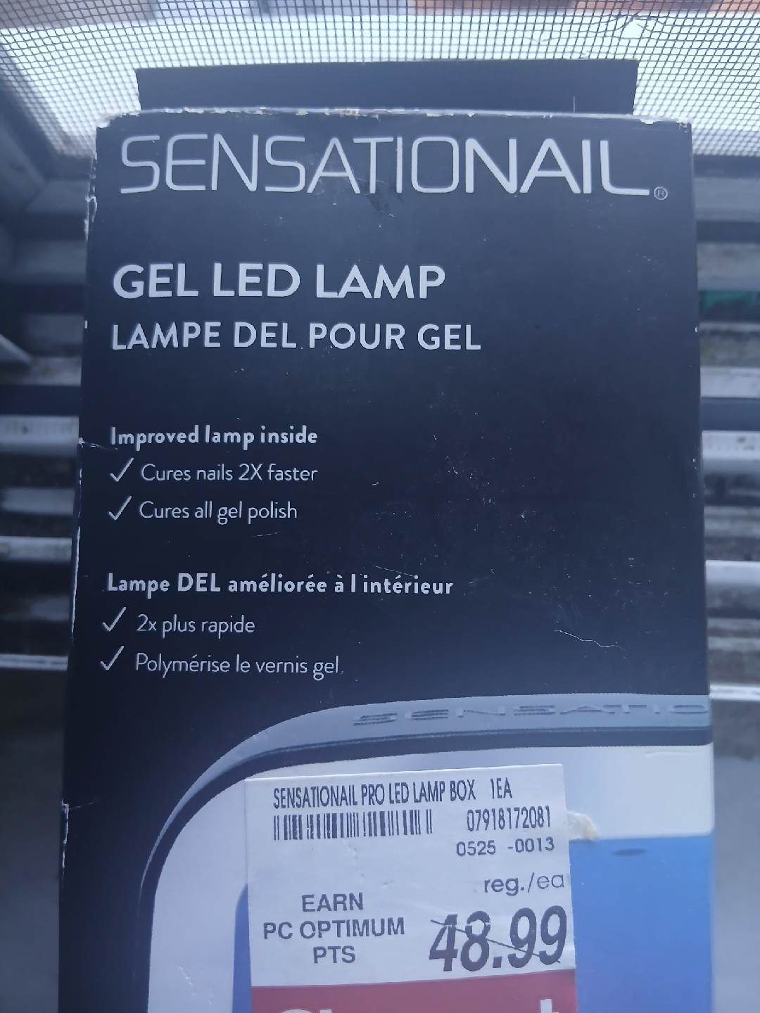 Sensationail Gel LED Lamp - Nail Curing Light
