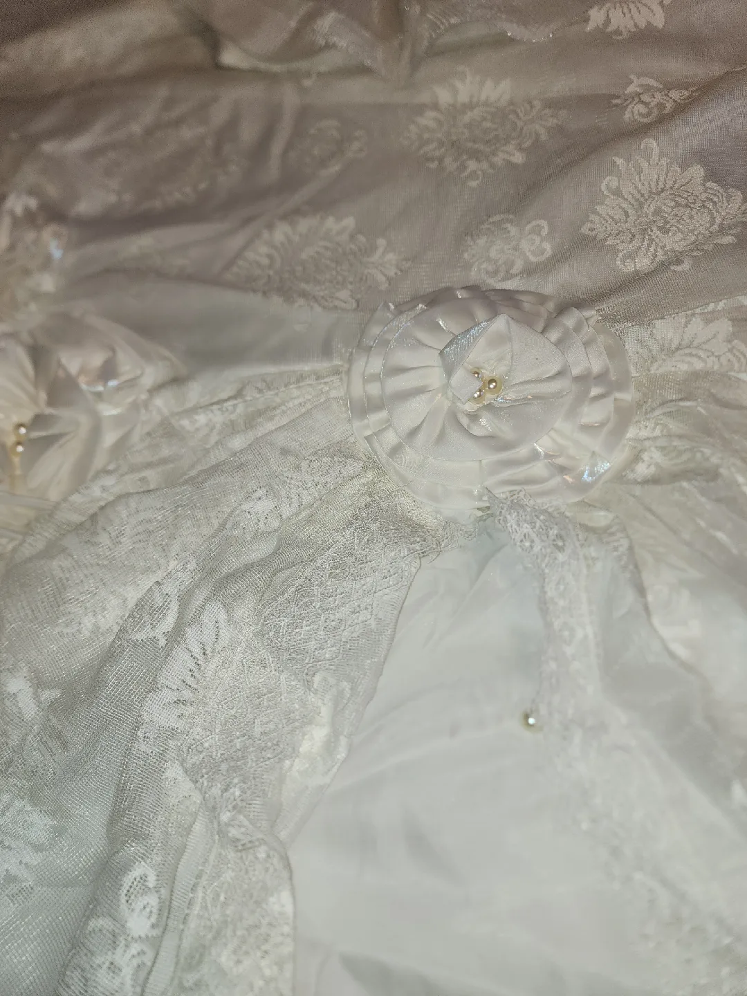 White Floral Bedding Set image indicator(3)
