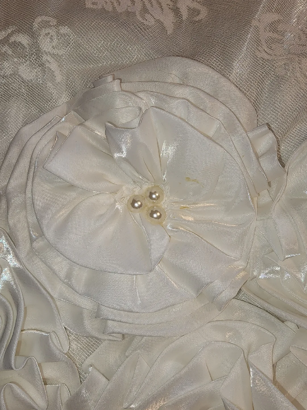 White Floral Bedding Set image indicator(4)