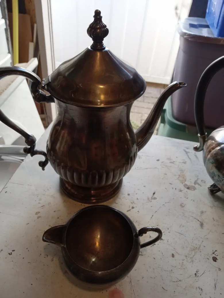 Vintage Silver Plated Coffee/Tea Set image indicator(3)