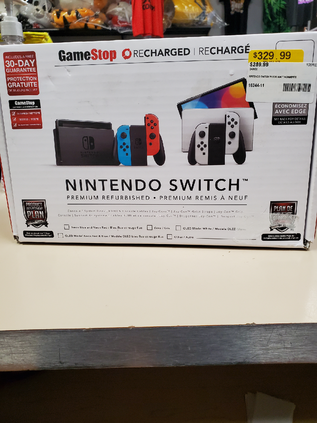 Refurbished Nintendo Switch with Box