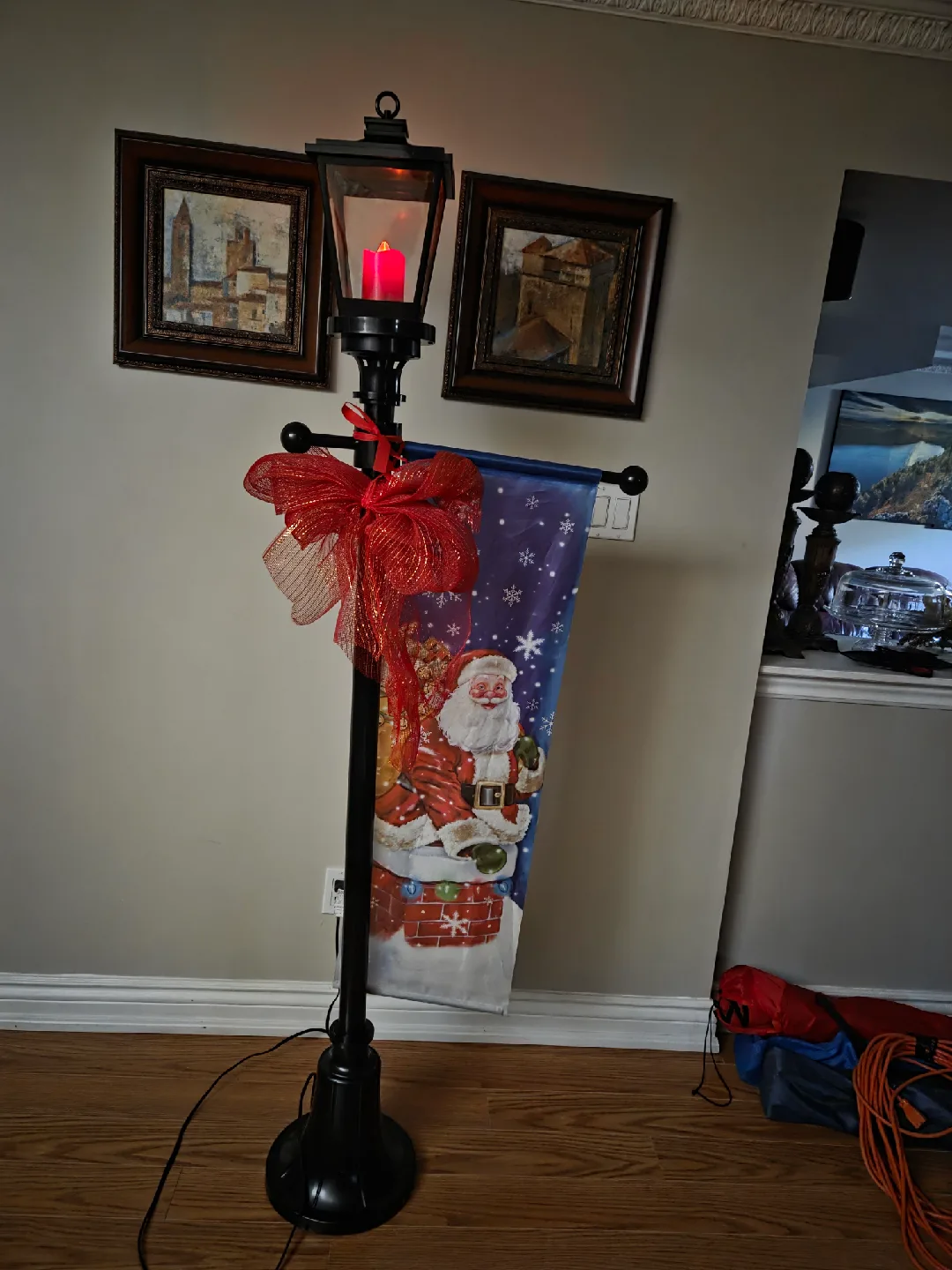 Christmas Lamp Post image indicator(2)