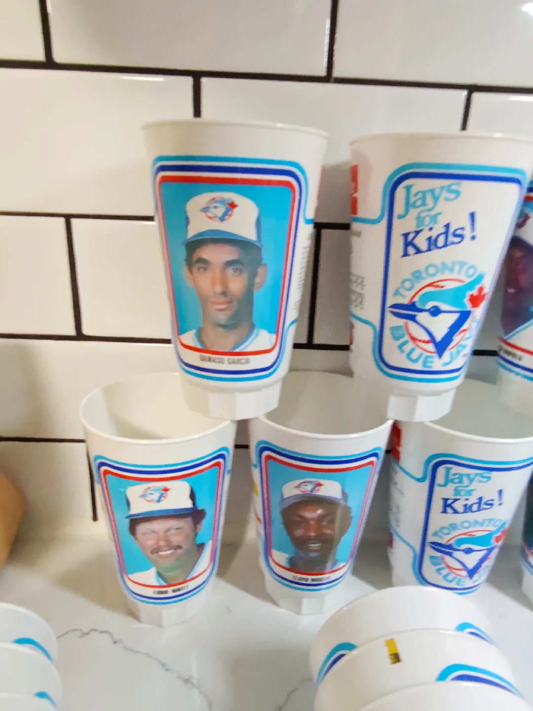 Vintage Rare 1985 Blue Jays Deadstock A&P Coke Cups x36 image indicator(2)