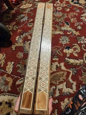 Handmade Wooden Backgammon Set image indicator(7)