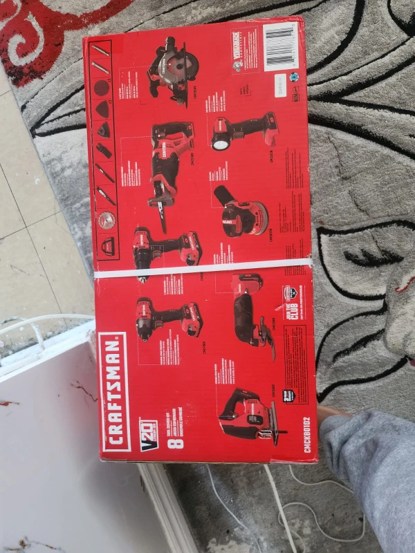 Craftsman V20 8-Tool Combo Kit - New in Box!