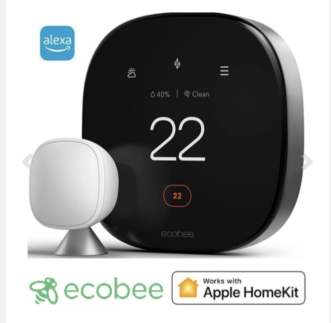 Ecobee Smart Thermostat Premium with SmartSensor