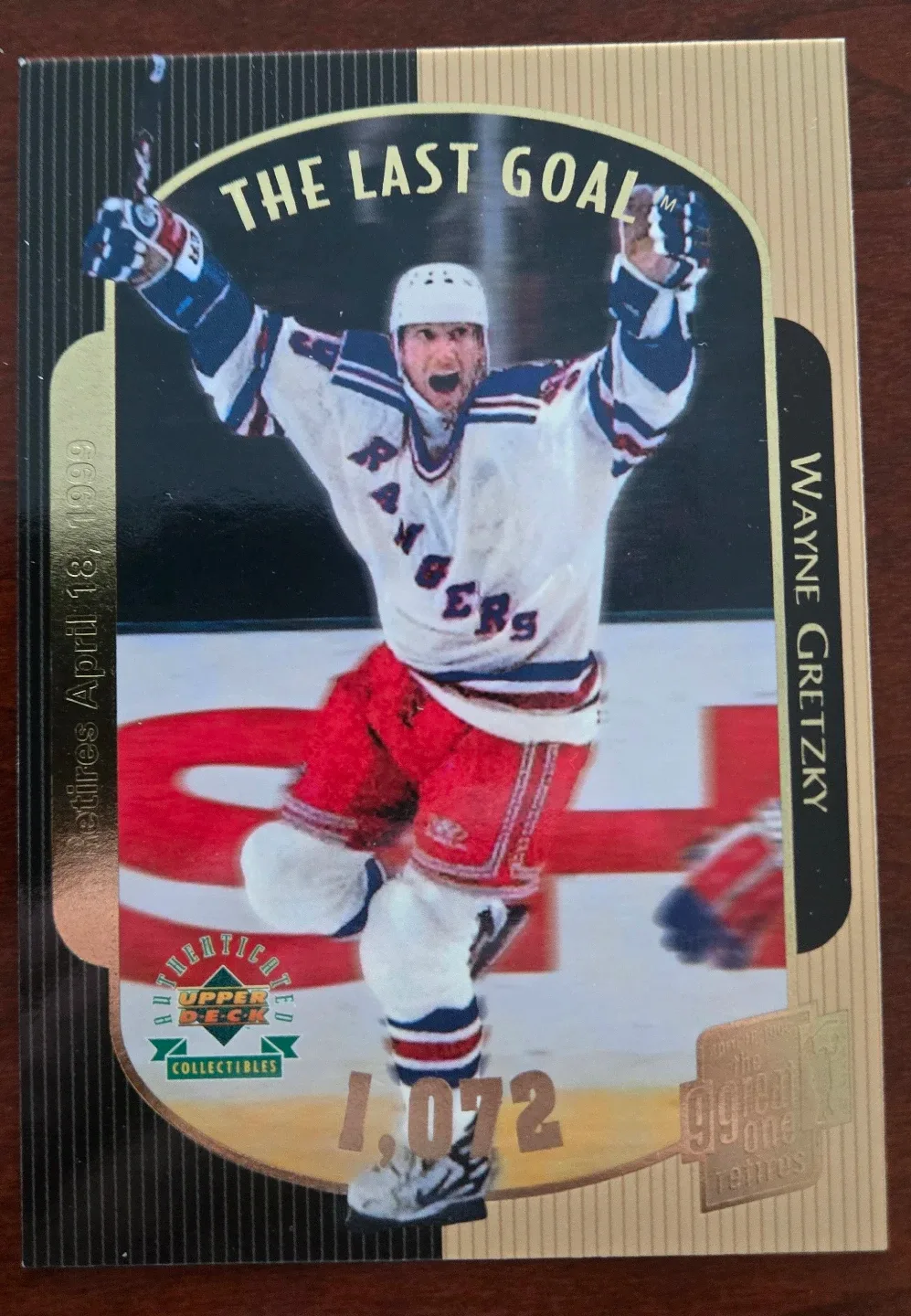 2 Sets Wayne Gretzky Retirement Card Sets. $20ea. image indicator(2)