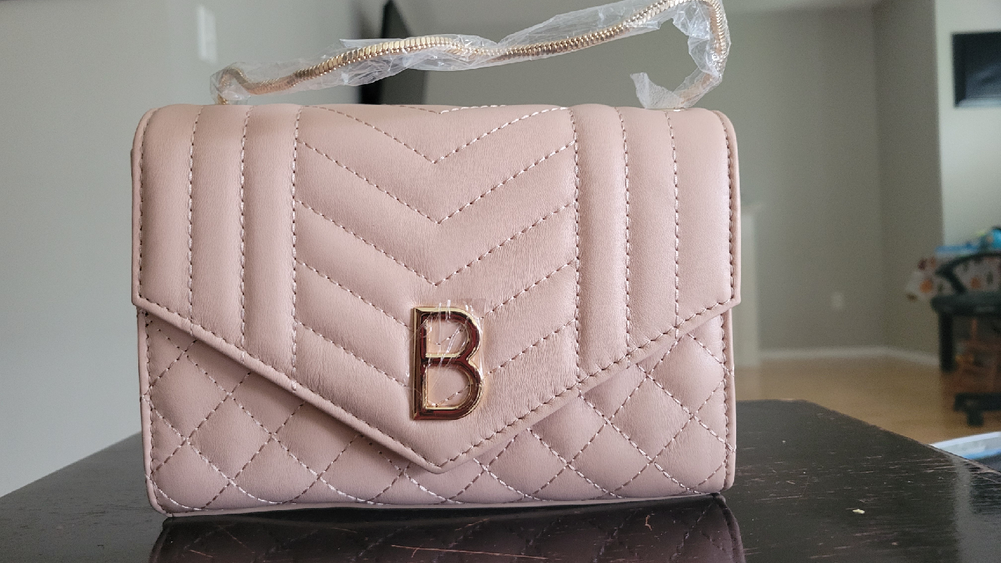 Shoulder Bag with 'B' Detail - New!