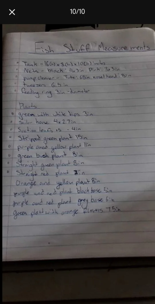 Fish Tank 5 1/2 gallons - Kit with EVERYTHING image indicator(10)