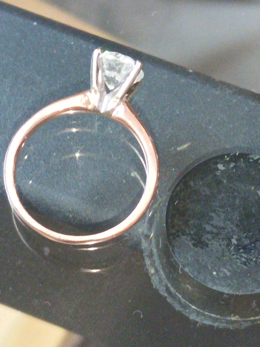 14K Gold Ring with Diamond - photo 5