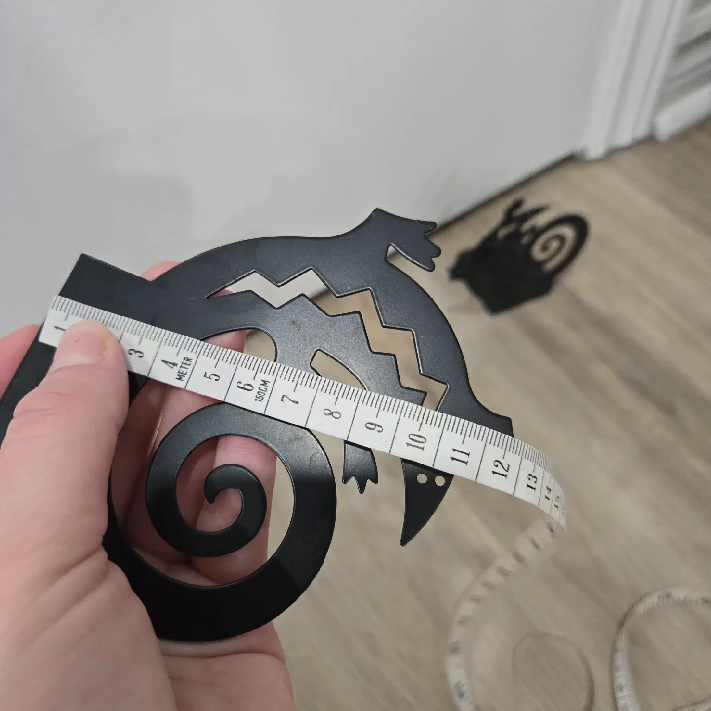 Set of 2 Black Lizard Tea Light Candle Holders image indicator(4)