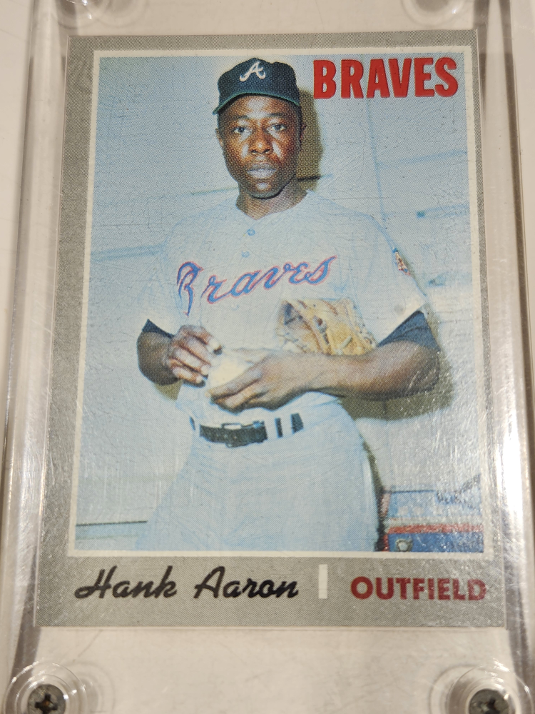 Hank Aaron 1970 Topps 500 Baseball Card