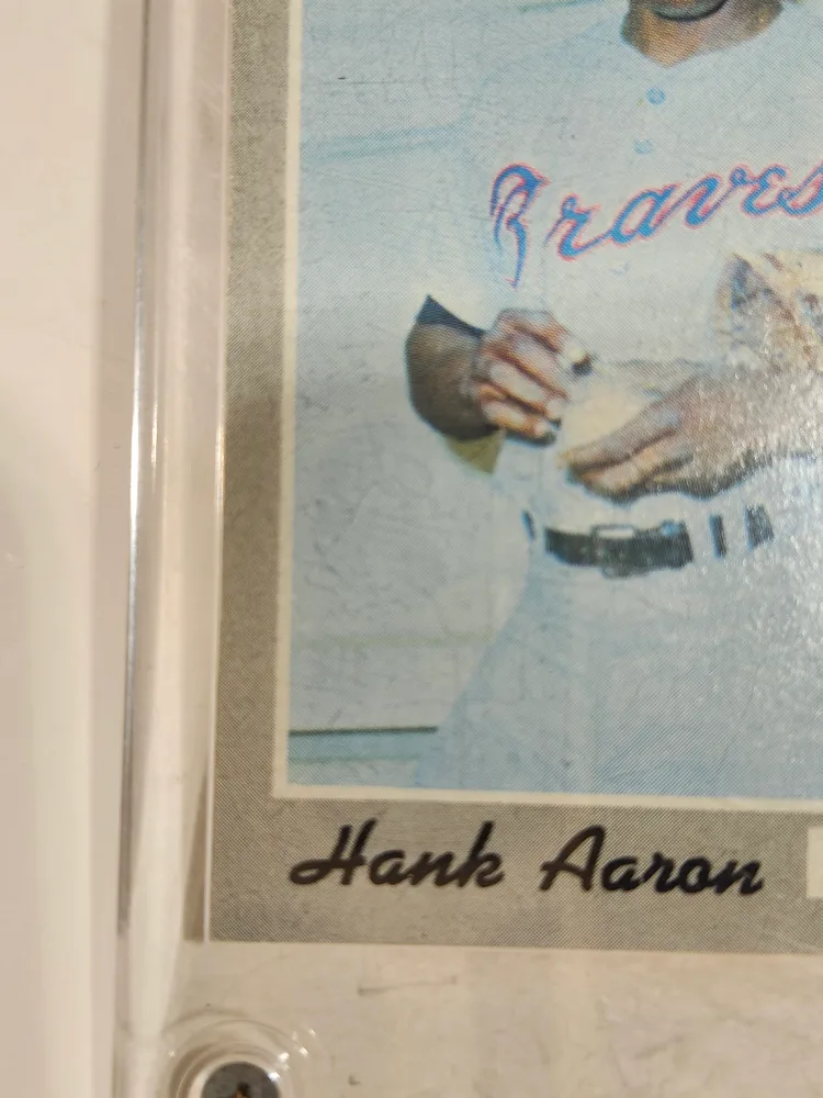 Hank Aaron 1970 Topps 500 Baseball Card image indicator(6)