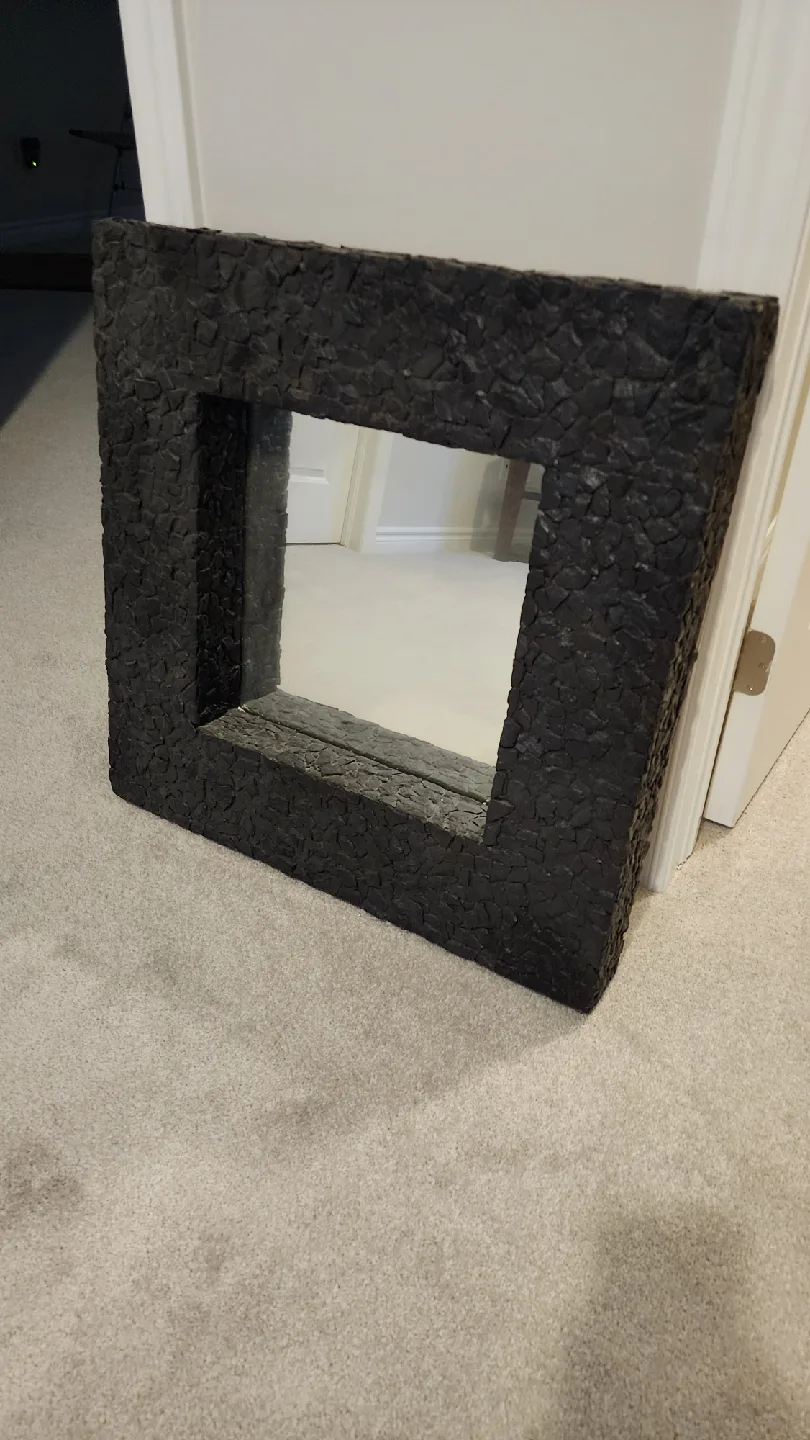 Black Stone Framed Mirror image indicator(2)