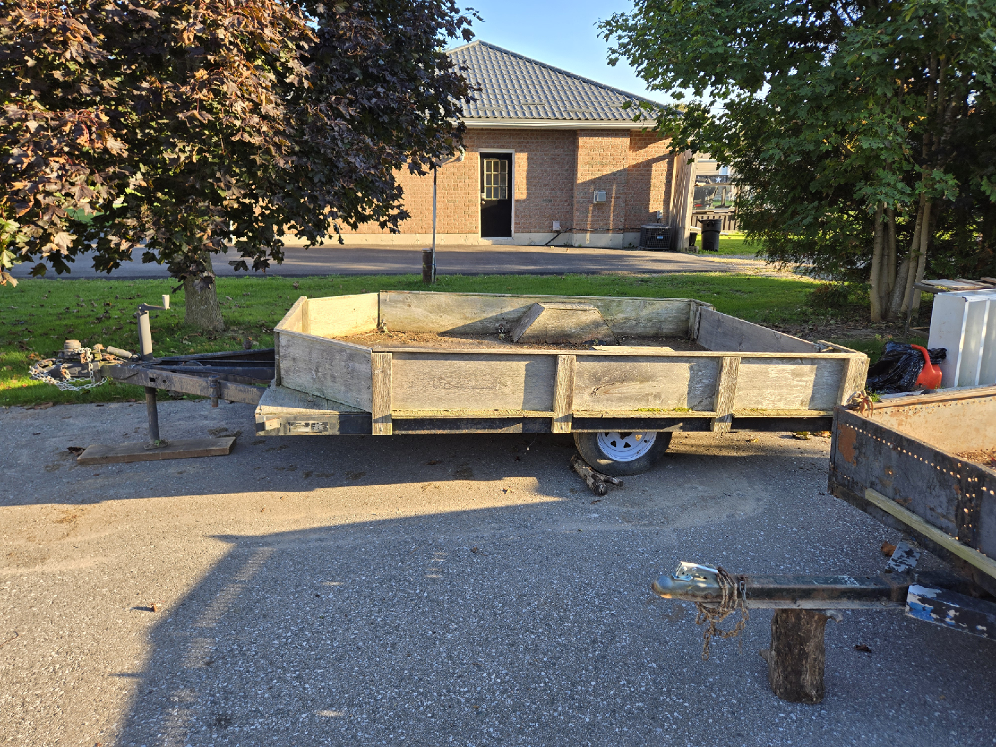 Wooden Utility Trailer