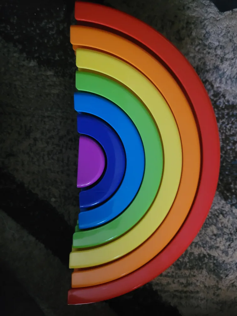 Rainbow Stacking Toy thumbnail
