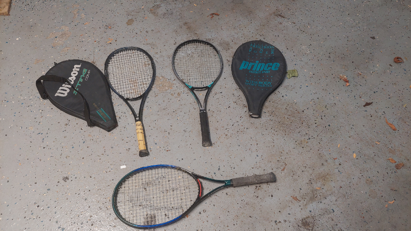Tennis Racquets - Wilson Sting, Prince