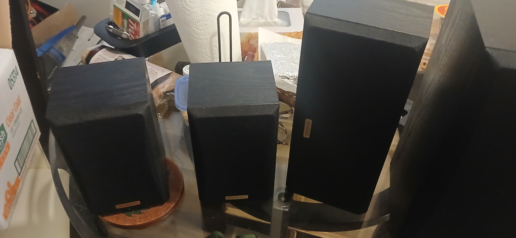 Kenwood Black Speakers - Set of 5 - photo 3