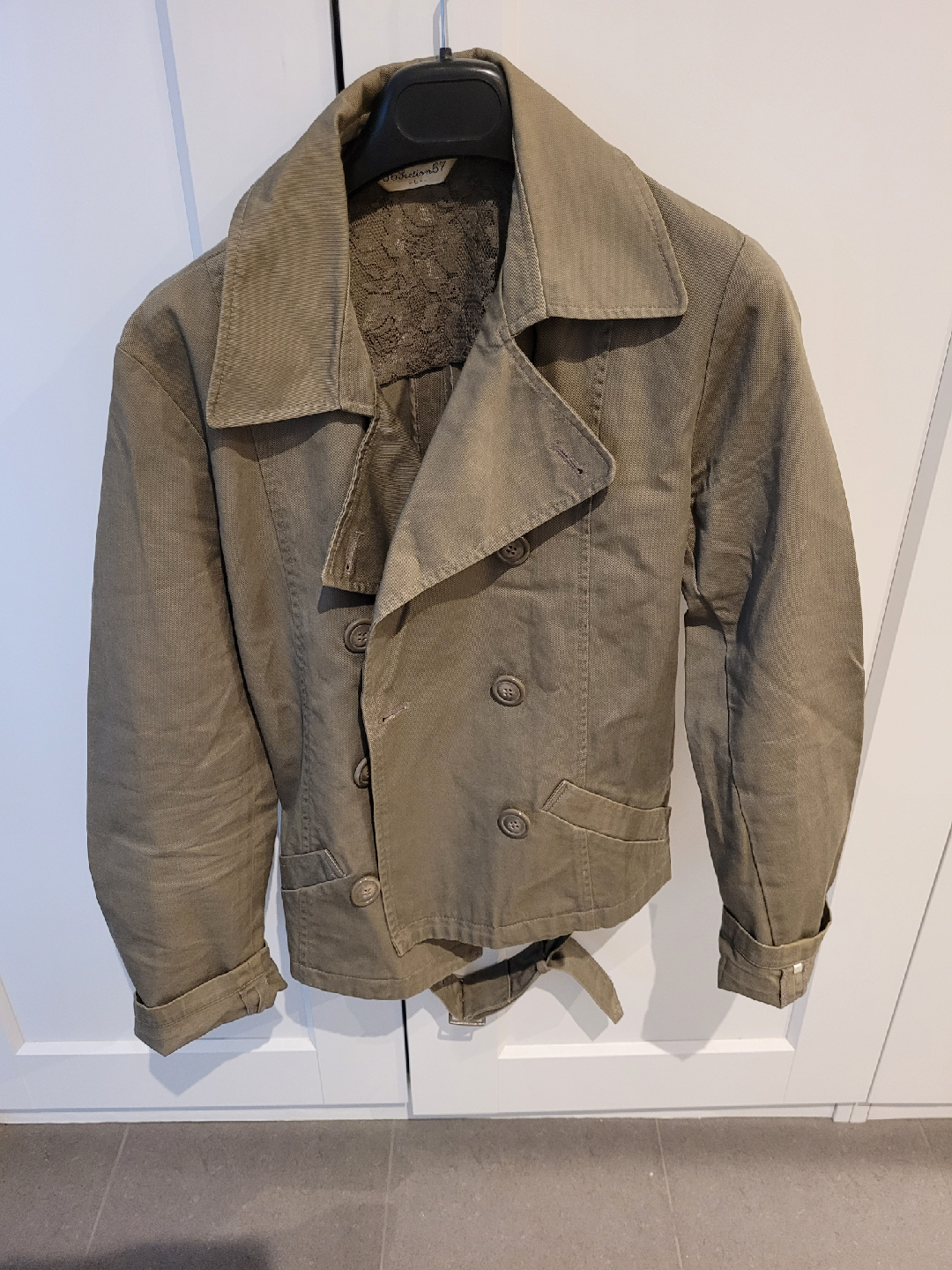 Olive Green Jacket Size Large