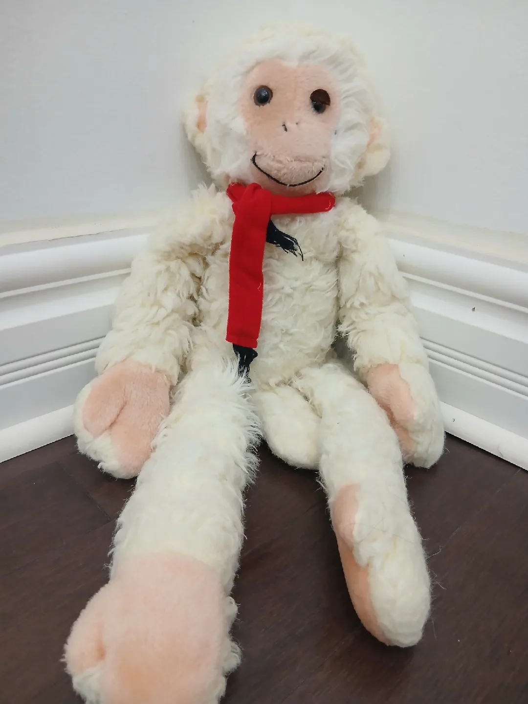 Stuffed Monkey with Scarf thumbnail