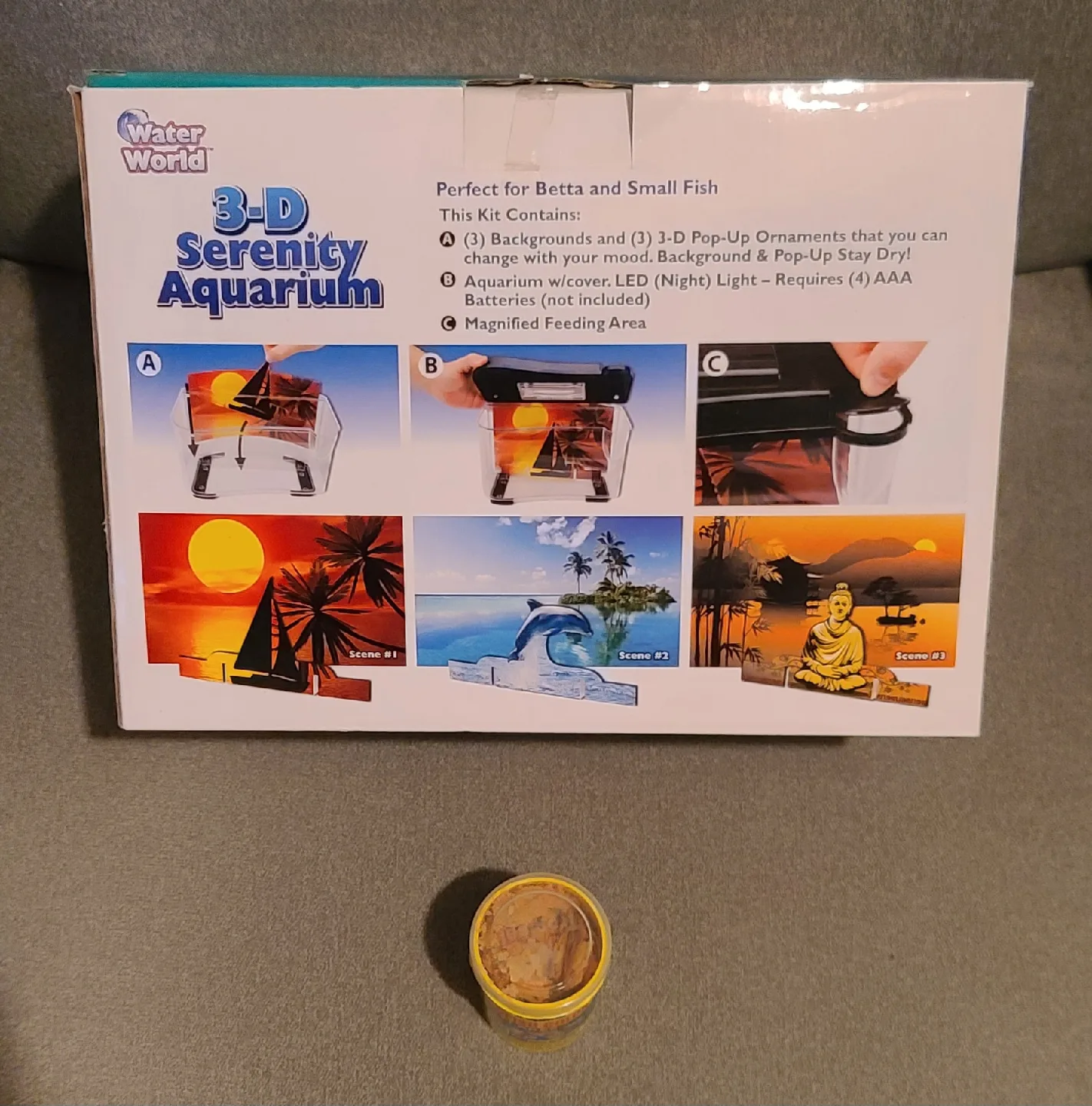 Water World 3-D Serenity Aquarium image indicator(3)