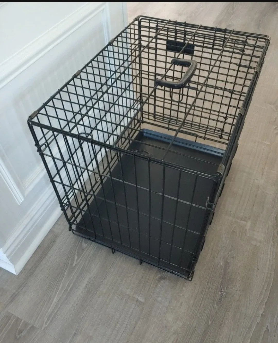 Precision Pet Products Black Dog Crate image indicator(3)