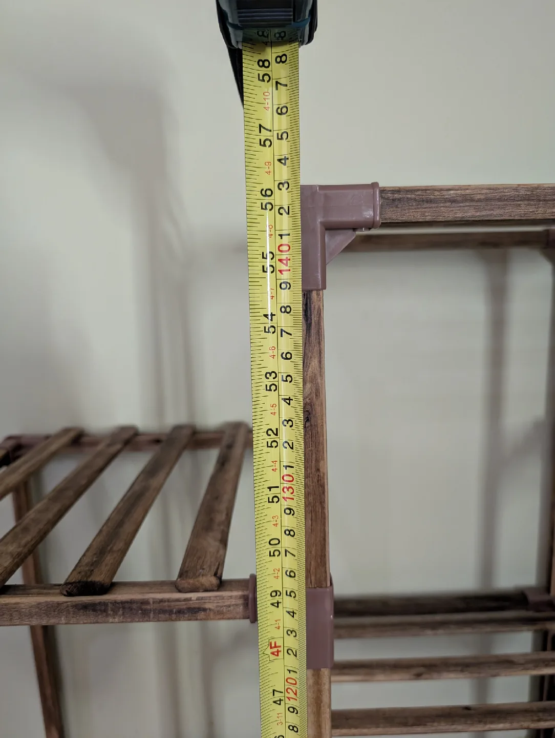 Wooden Plant Stand with Wheels image indicator(2)