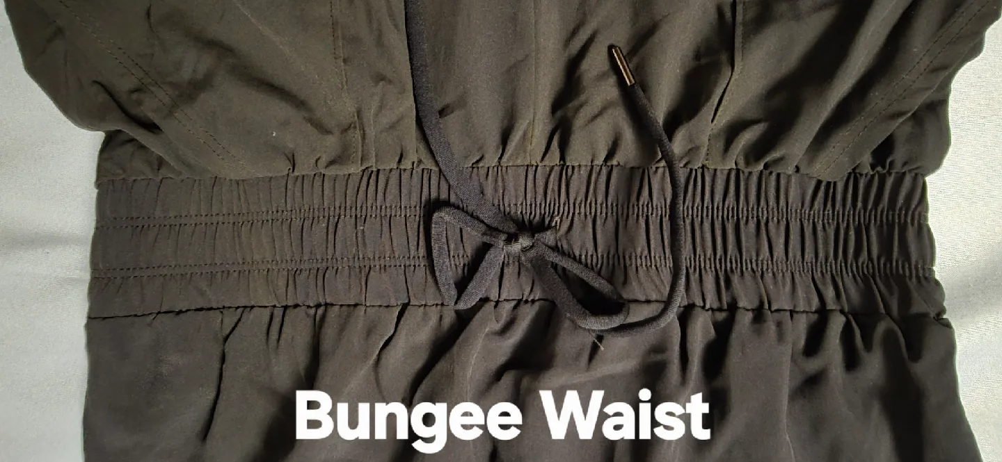 NEW! Girl's Black Dressy Jumpsuit! Size 12 Youth image indicator(5)