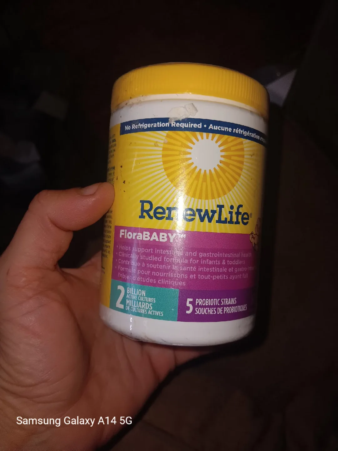 Renew Life FloraBABY Probiotic Supplement thumbnail