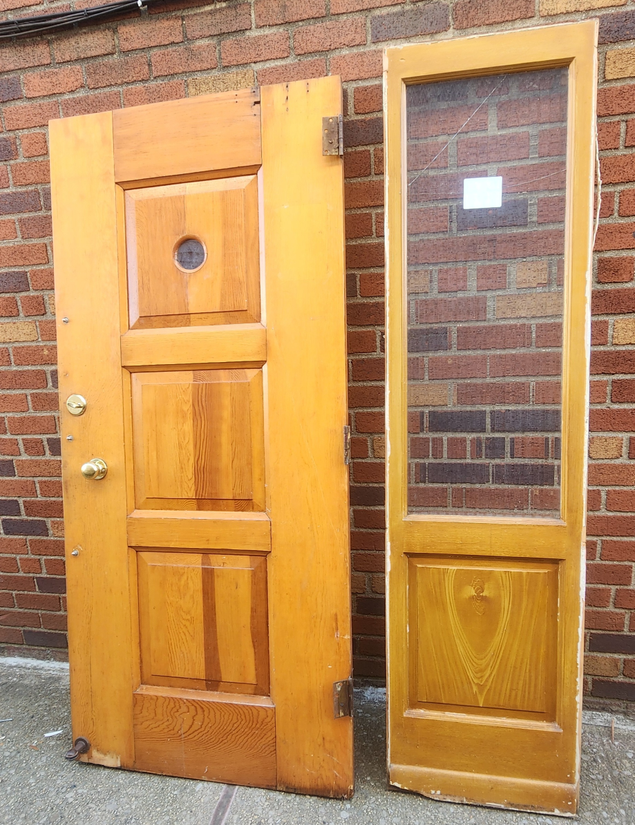 Vintage Wooden Doors (Set of 2)