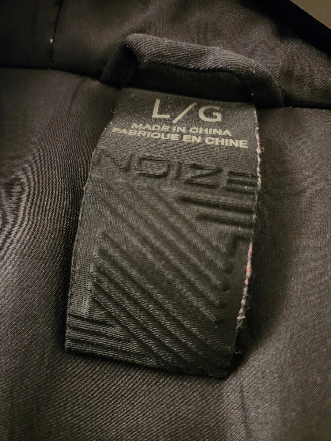 Noize Black Hooded Winter Coat - Size L image indicator(2)