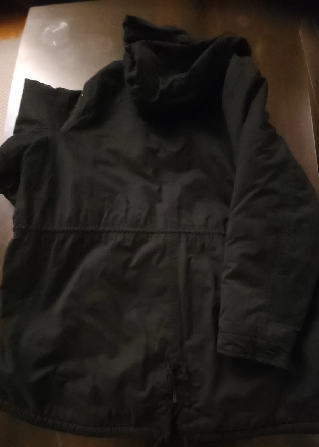 Noize Black Hooded Winter Coat - Size L image indicator(6)