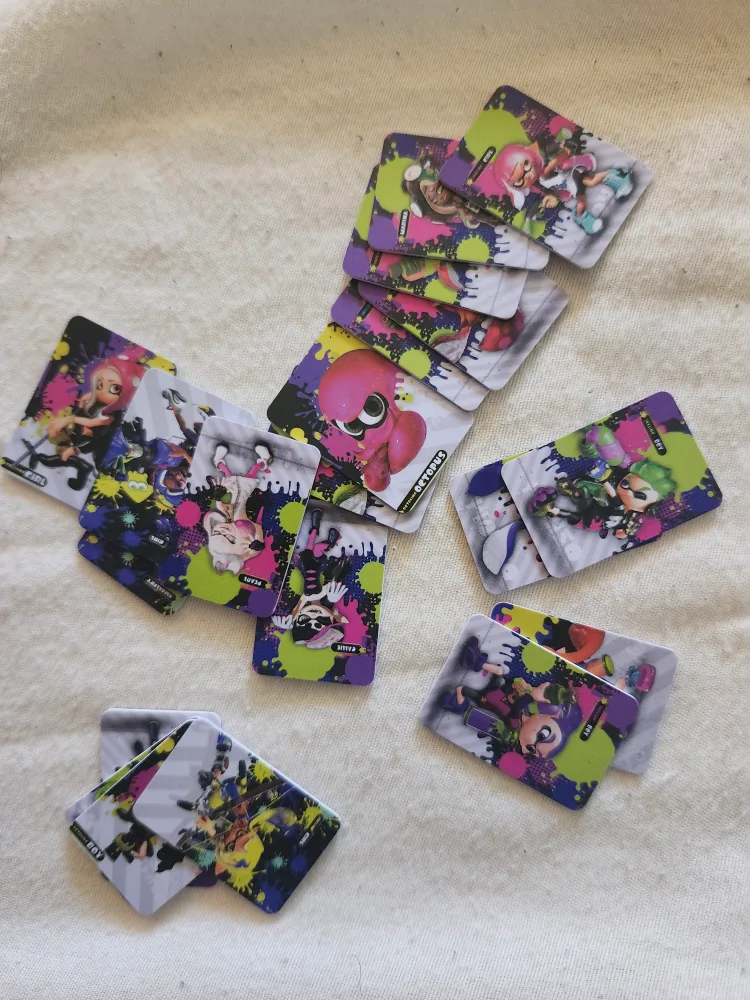 Splatoon 3 Amiibo Cards - Set of 12 image indicator(2)