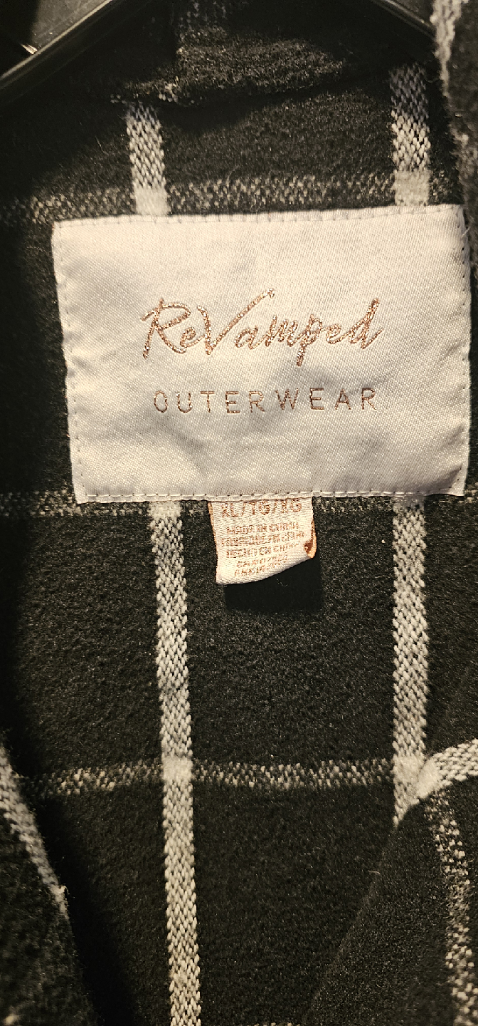 Revamped Outerwear Plaid Jacket - Size XL/TG - photo 2