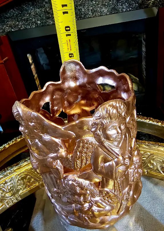 Angel Cherub Vase Candle Holder image indicator(5)