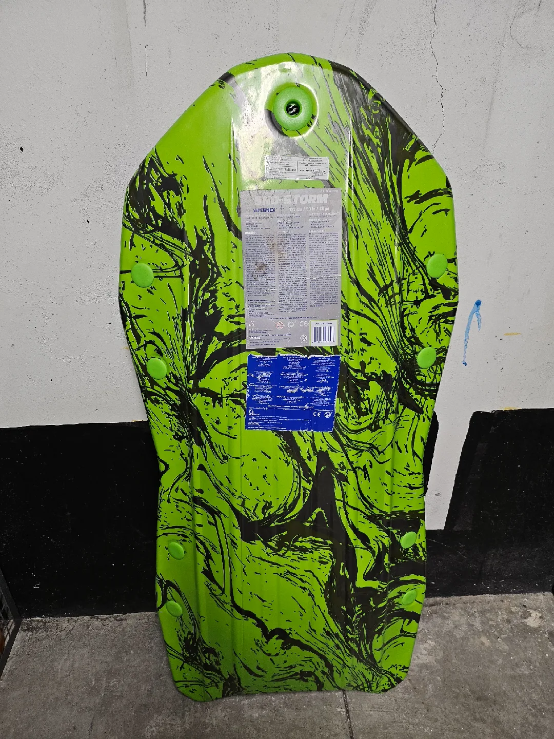 Snow Sled - Green/Black image indicator(2)