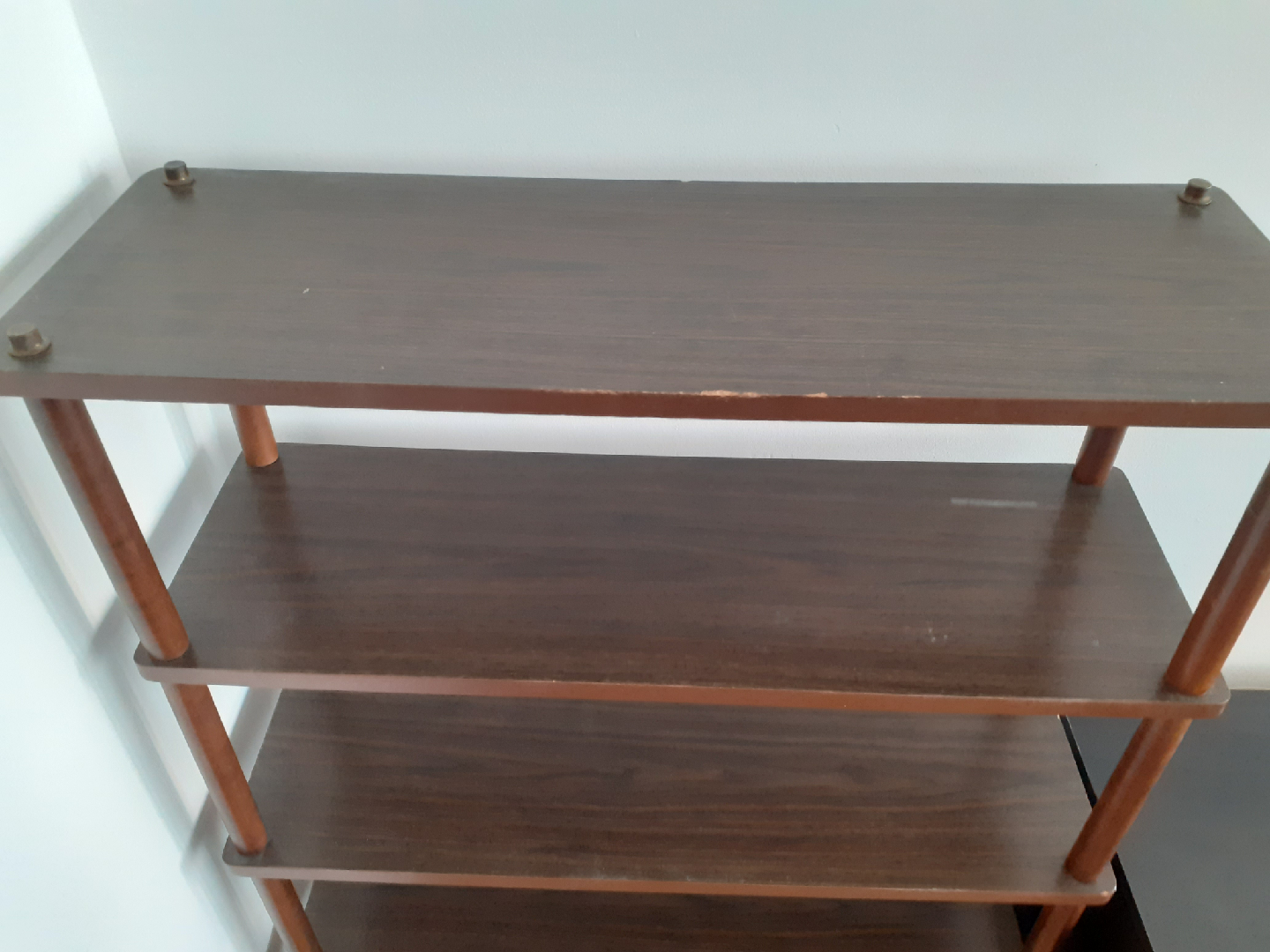 Wooden 4-Shelf Bookcase - photo 2