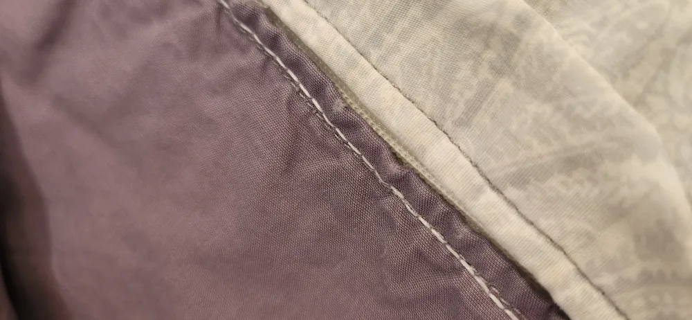 Purple & Grey Patterned Comforter Cover image indicator(3)