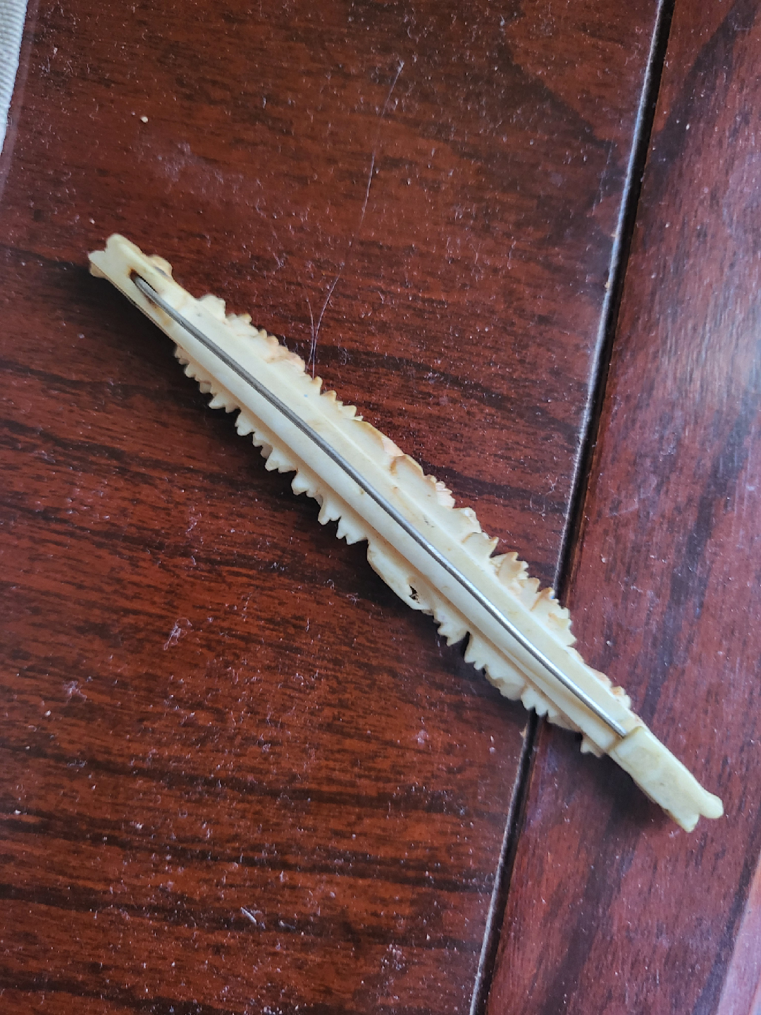 Broach Ivory (Genuine Elephant tusk) - photo 2
