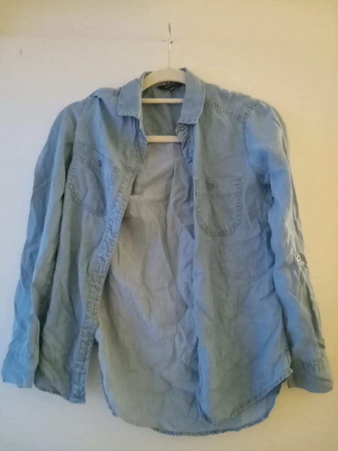 RW&CO. Denim Shirt - Size XXS thumbnail