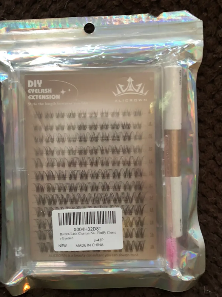 NEW, Brown, Natural, Wispy, Bond & Seal Kit image indicator(2)