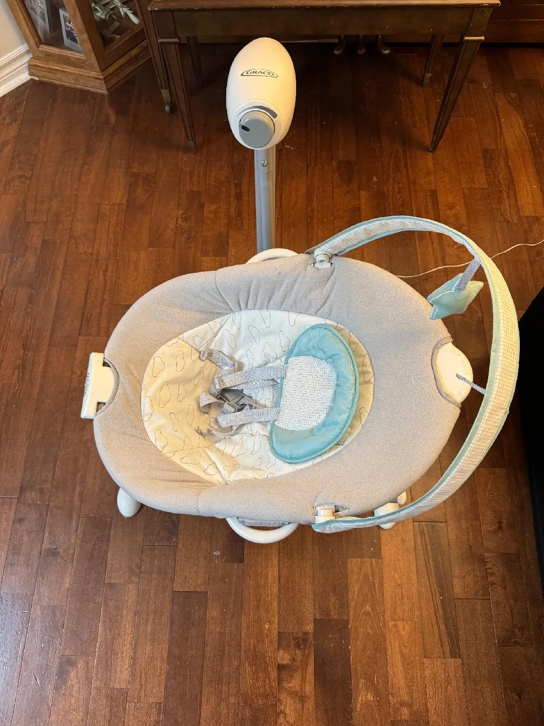 Baby Swing with portable Rocker image indicator(4)